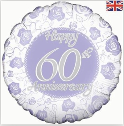 60th Anniversary Balloon