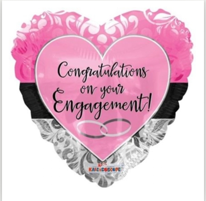 Congratulations On Your Engagement Balloon