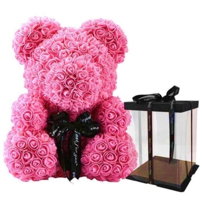 Pink Foam Bear