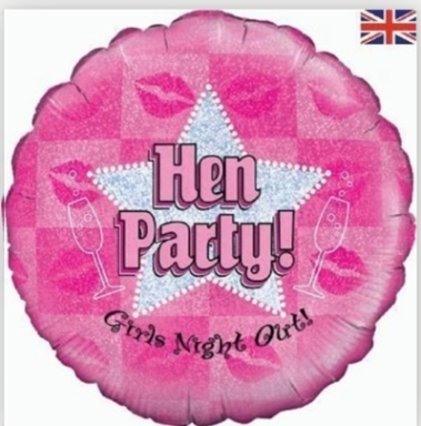 Hen Party Balloon