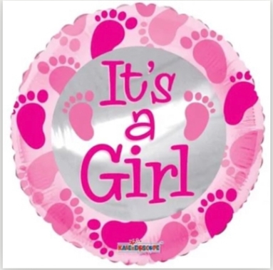 Its a Girl Balloon